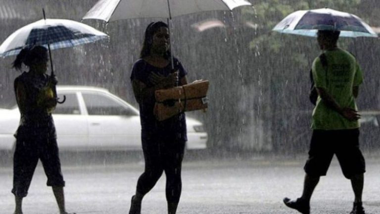 lluvias eléctricas en el país