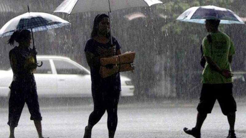 lluvias eléctricas en el país