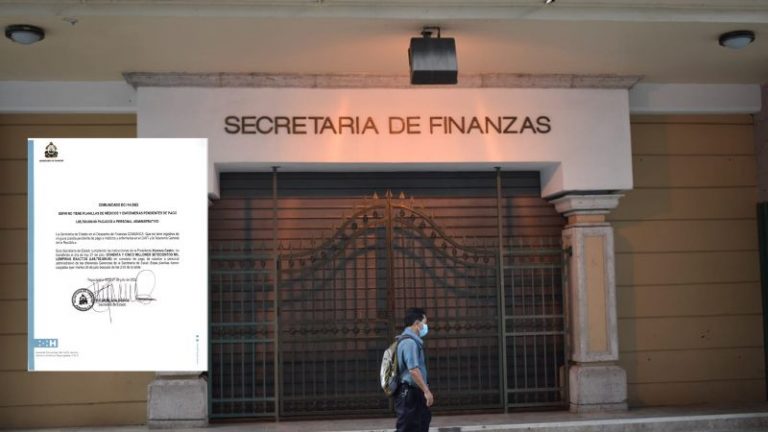 SEFIN pago de planilla de médicos