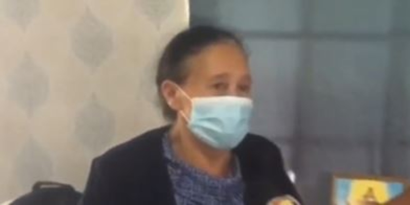 Melida solicitó ayuda a las autoridades hondureñas.