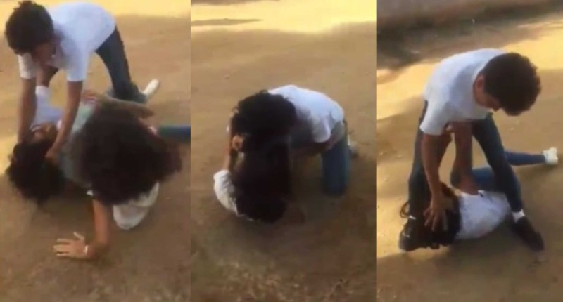 Pelea alumnas en colegio de Yoro