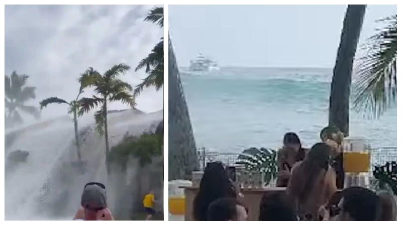 Oleaje en Hawái