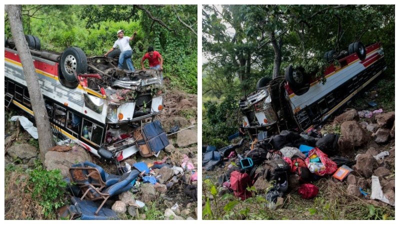Accidente en Nicaragua