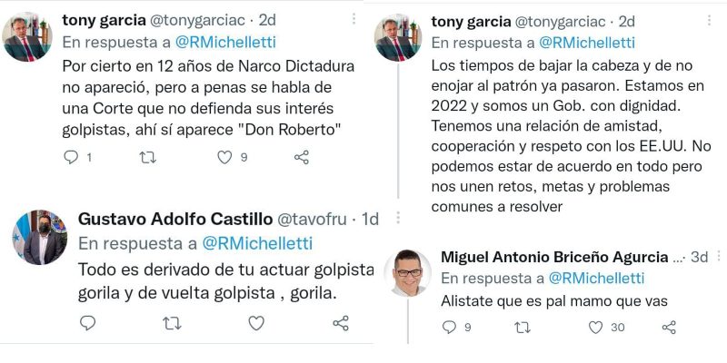 Diferentes funcionarios reaccionaron. 