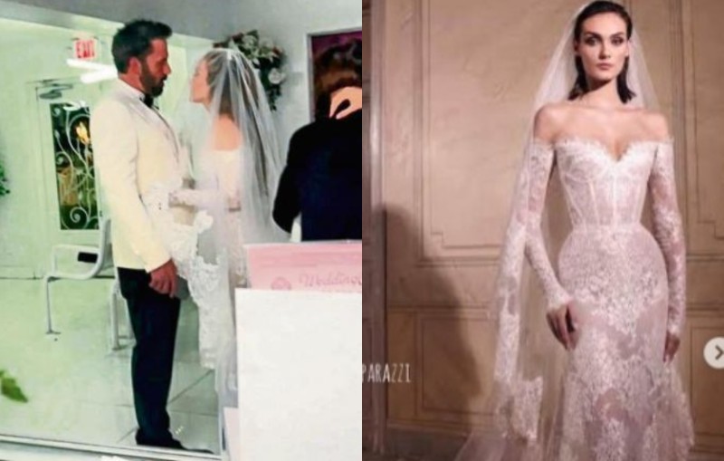 Segundo vestido de JLo