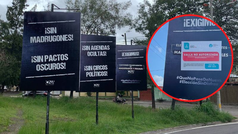censuran vallas publicitarias del cna