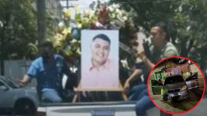 entierran a hijo de Miguelito Carrión