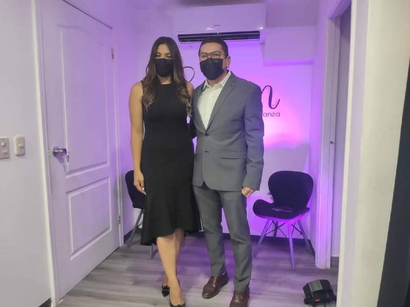 Carolina Lanza y Eder Mejía