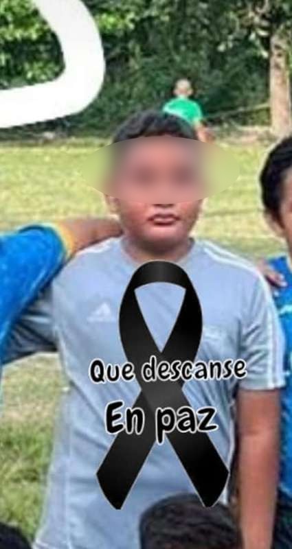 Leonardo Sebastián Mejía, de 10 años.