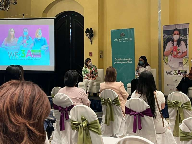 Con este proyecto buscan el fortalecimiento de la mujer hondureña.