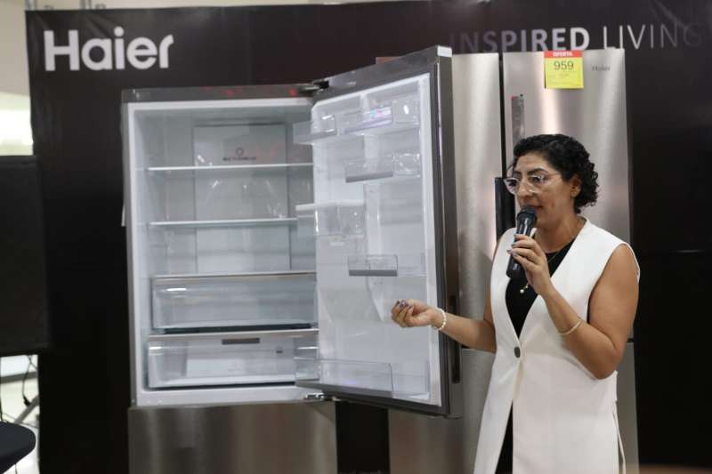 Mostraron algunos productos ante los medios de comunicación.