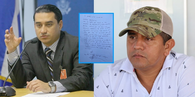 Santos Orellana carta