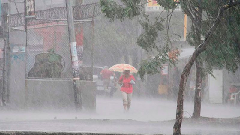 lluvias con actividad eléctrica