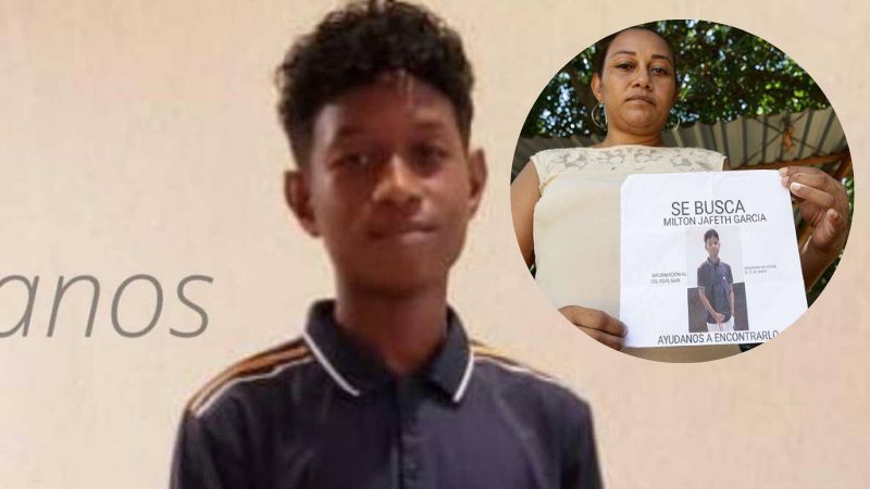pide ayuda para encontrar a hijo desaparecido