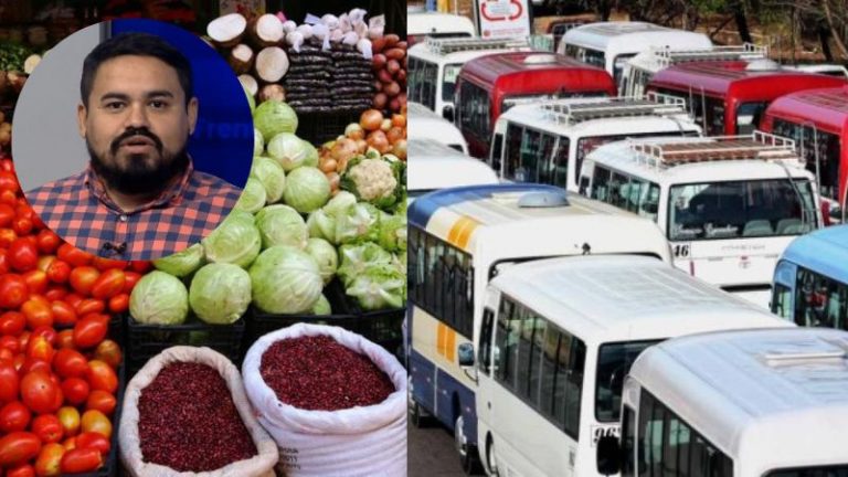 Incremento en transporte y canasta básica