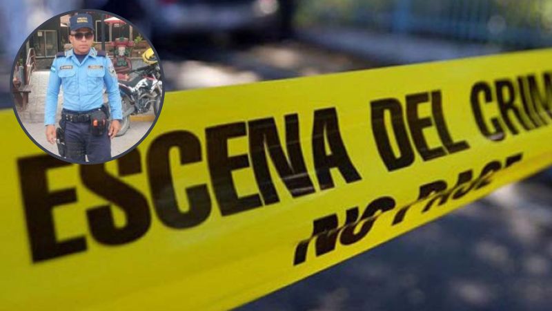 matan a policía en Comayagua