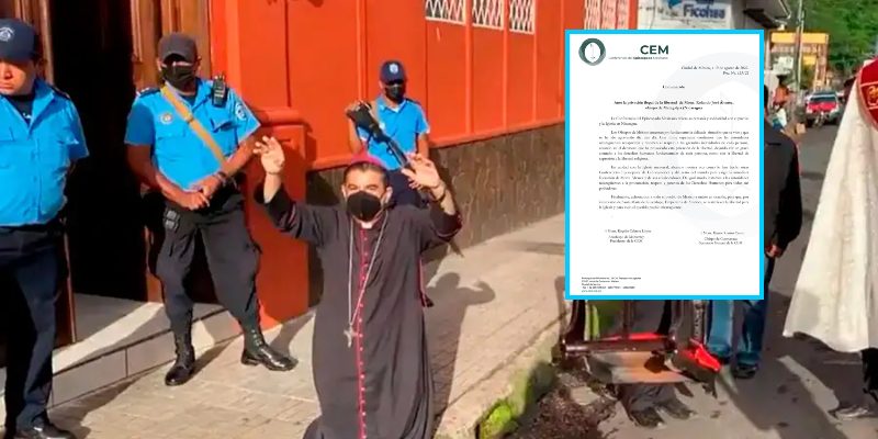 Desde agosto, la iglesia católica ha recibido represiones por parte del gobierno nicaragüense.