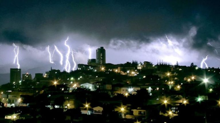 clima lluvias actividad eléctrica