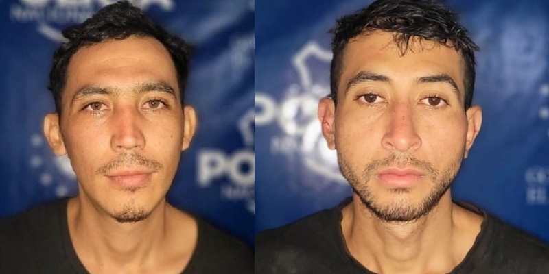pandilleros salvadoreños capturados en La Paz