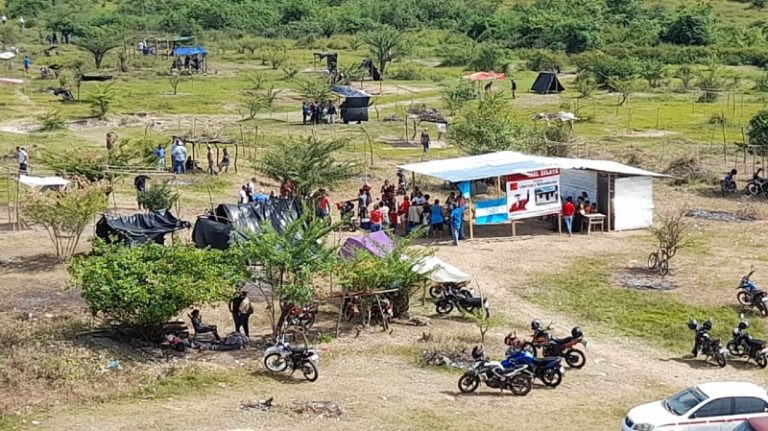 Colectivos de Libre en Choluteca