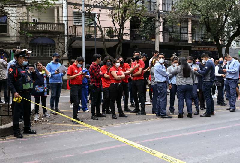 Sismo en el centro de México