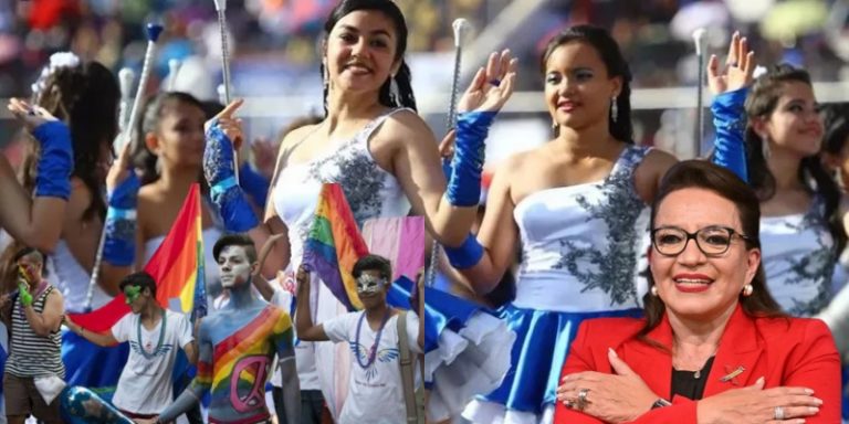 Xiomara Castro será la invitada de honor en los desfiles.