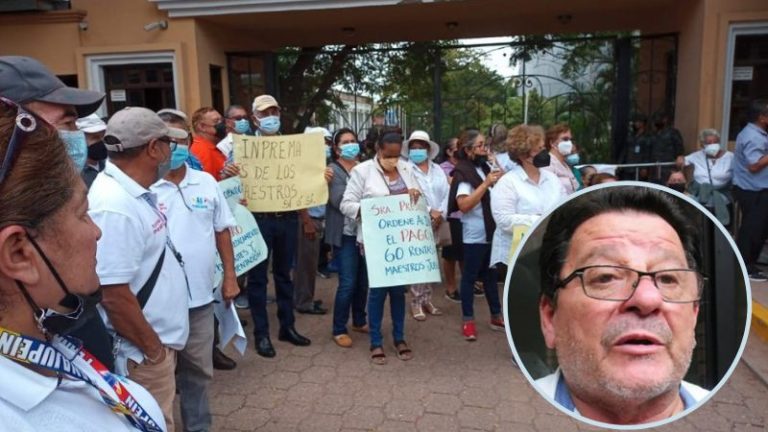 protestas de docentes