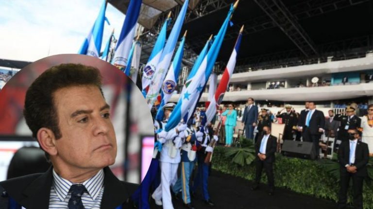 Nasralla no fue a los desfiles