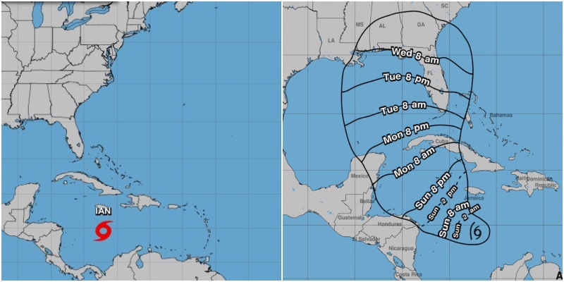 tormenta tropical Ian