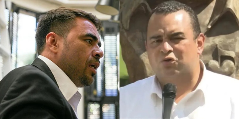 Aldana respondió a las burlas de Benítez.