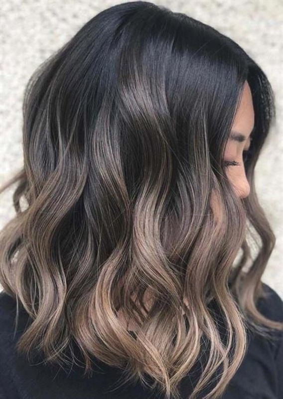 Mechas ceniza