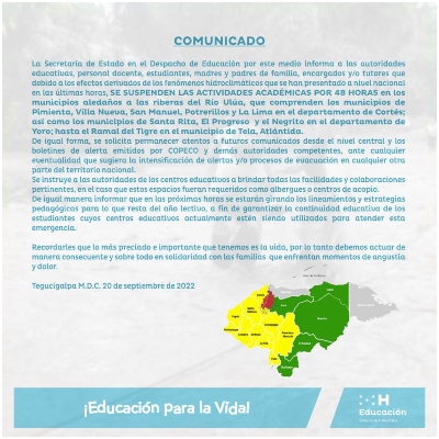 Suspenden clases
