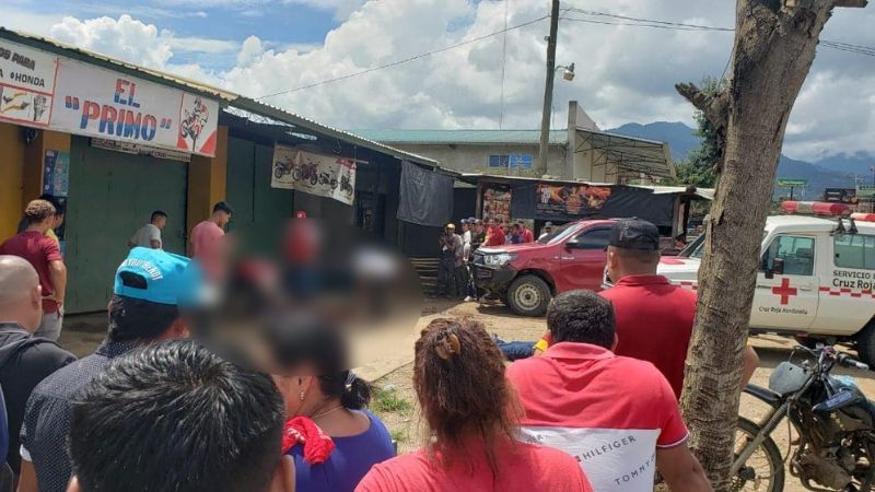 matan dos hombre en Olancho