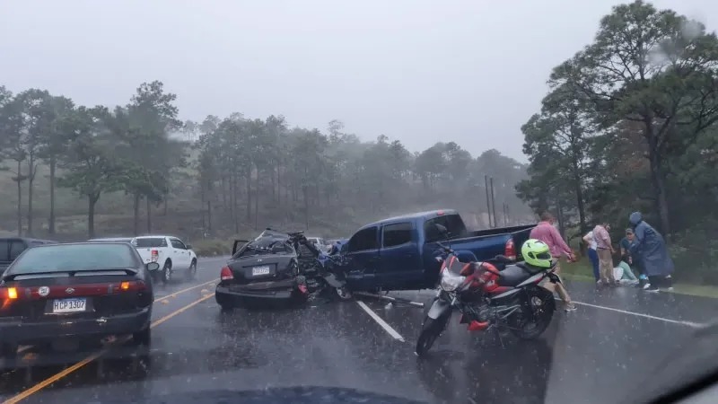 Honduras recuento de accidentes viales