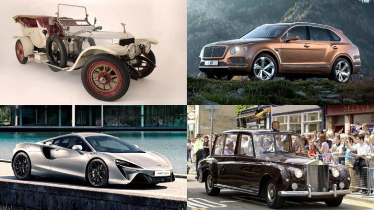 colección de autos de Isabel II