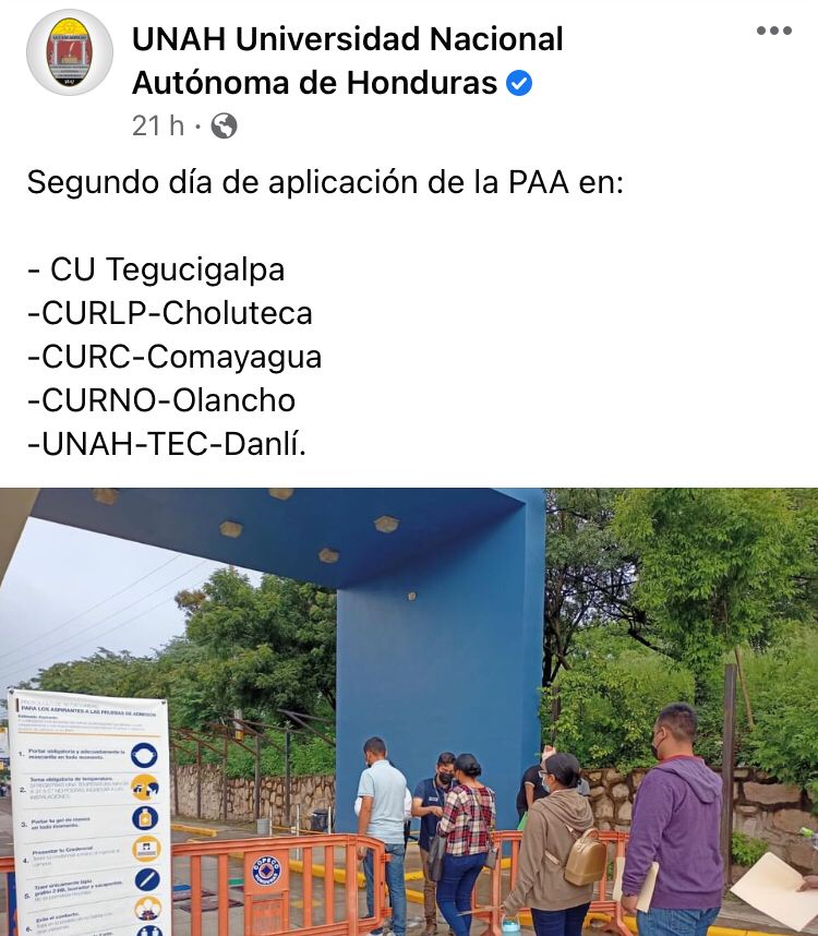 Centros donde sí hubo PAA.