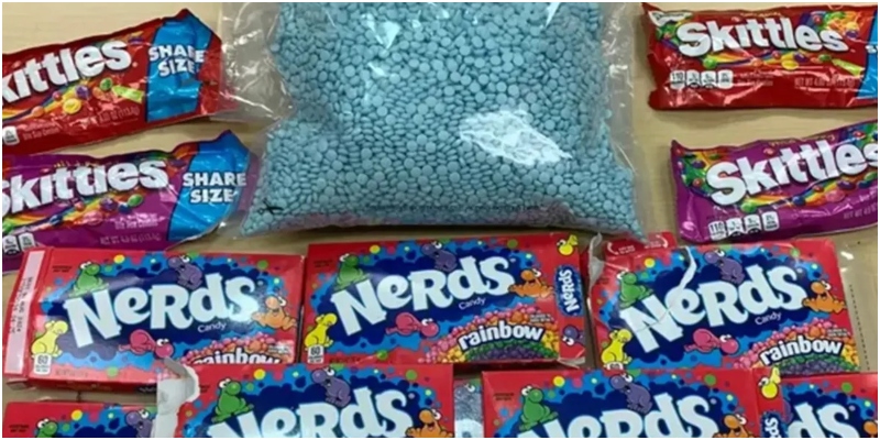 droga en dulces