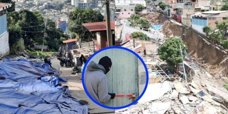 colonia Guillén denuncian saqueos casas