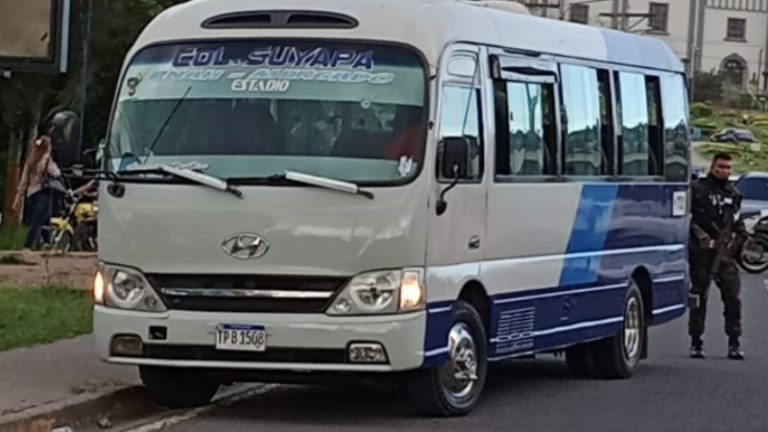 Matan a chófer de bus