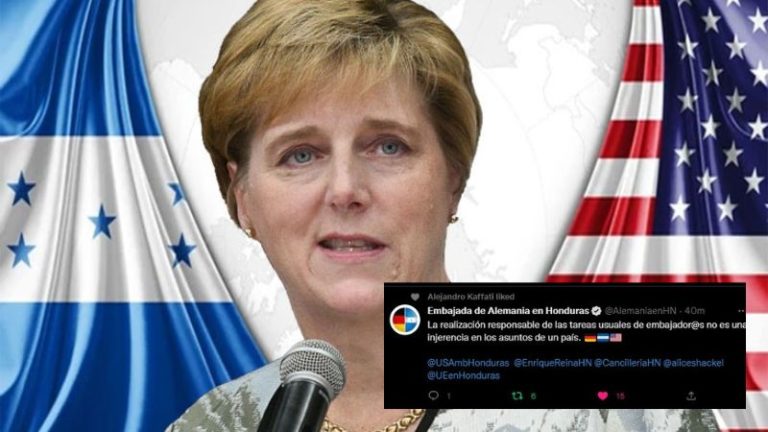embajada de Alemania y Laura Dogu