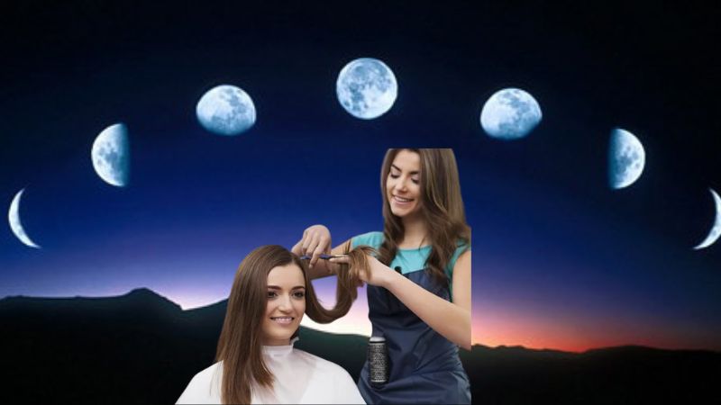 Días corte pelo octubre Luna