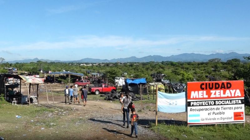 invasión de tierras