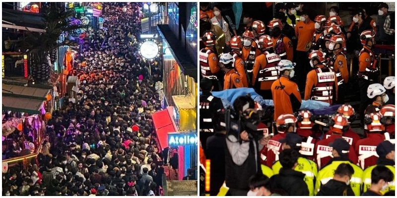 Estampida en Corea del Sur