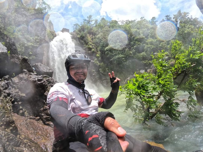 muere ciclista río Hondo