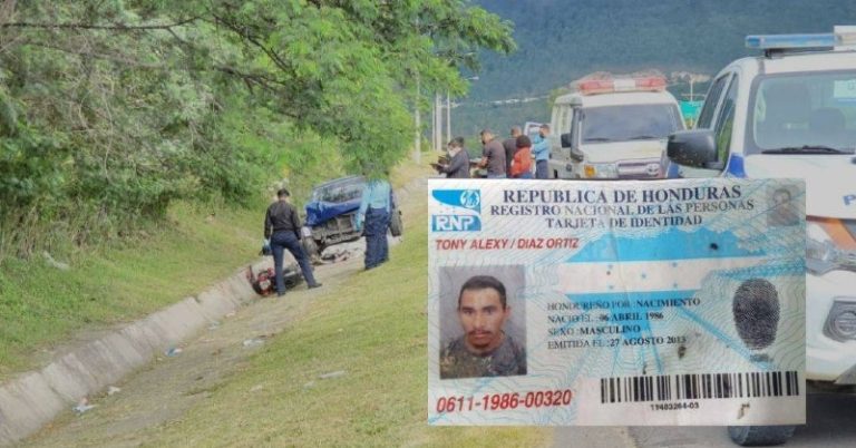 motociclista se accidenta en Amarateca