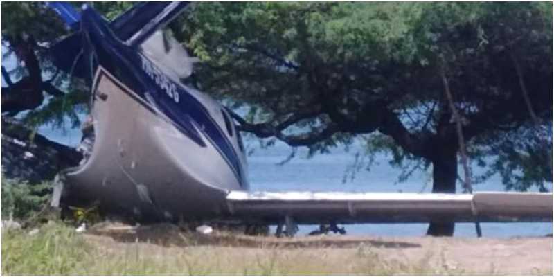 niño arrollado por avioneta