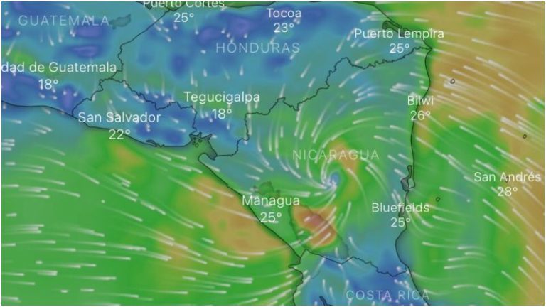 Julia pasa a tormental tropical