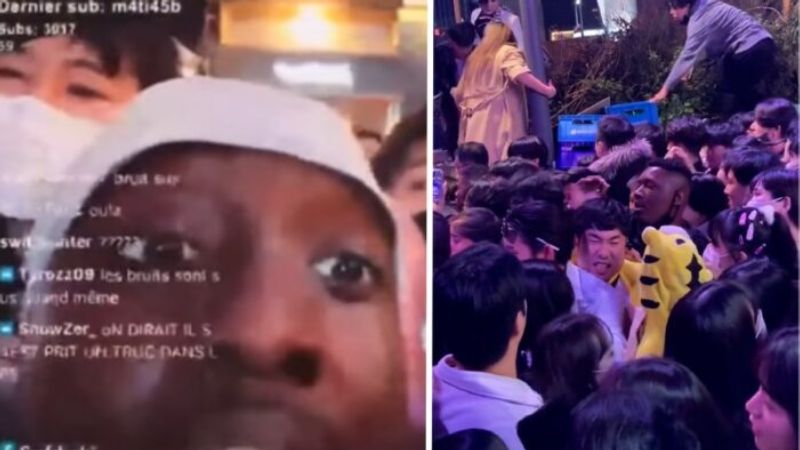 Influencer graba escalofriante video en caos mortal de Corea del Sur