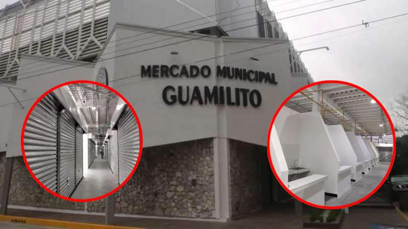 Puestos en el Mercado Guamilito