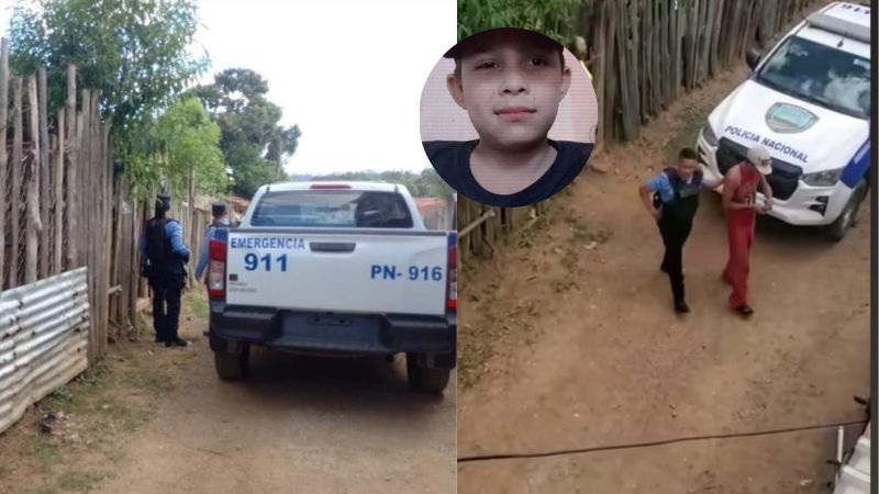 Relató niña niño muerto Guaimaca